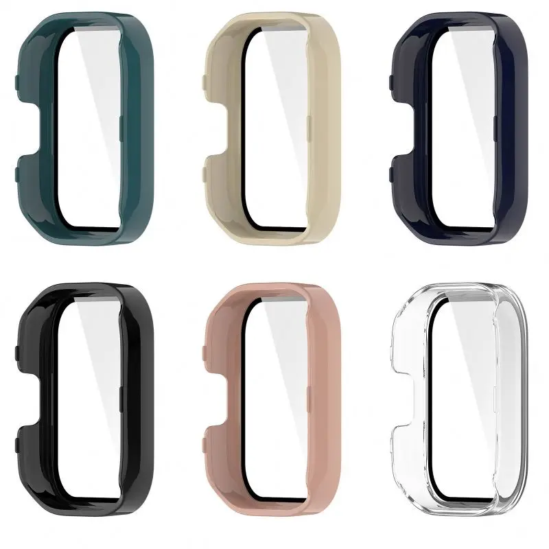 Redmi Watch 3 Protective Case Hard PC Case Watch 3 Case PC+Tempered Film Glass Full Covage Shell