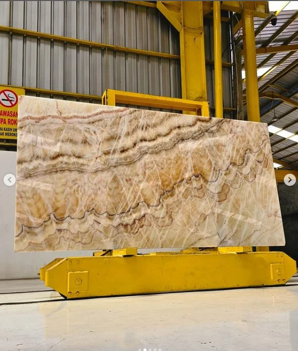 Yellow onyx wall tiles onyx led backlighting onyx stone dining table marble floor tiles 120 60 tv wall decoration board marble