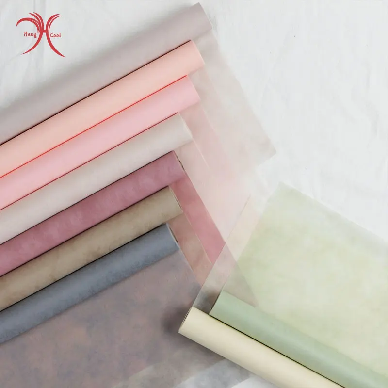 Milk cotton Fashion Lined Easy-shaping Flower Wrapping Paper Cotton Paper DIY Material Bouquet Wrapping Paper