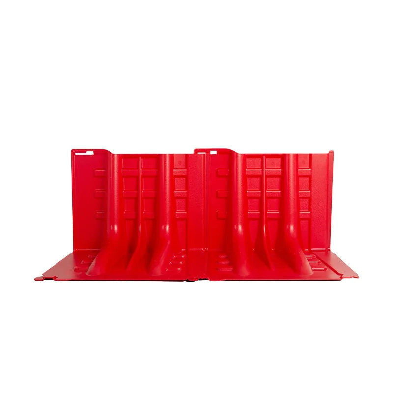 Flood Prevention and Flood Control Easy to Assemble Red Model Water Barrier Subway Entrances and Exits Temporary Removable Flood
