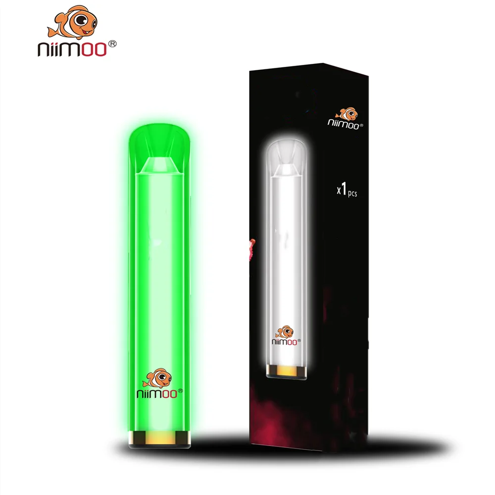 Niimoo shenzhen manufacturer cig best vape desechable RGB led ligthing high pro 1000 oem odm available vape pen