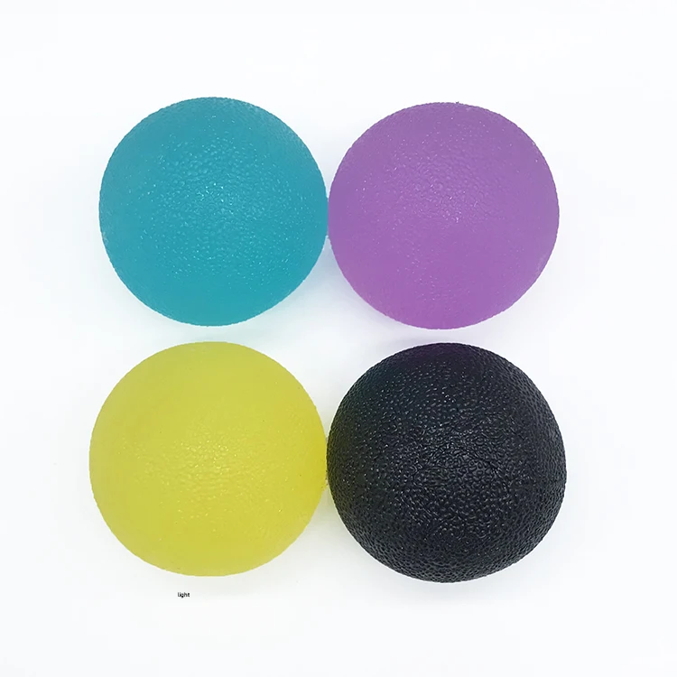 Снятие Стресса шарик захват пальца 3 уровня Tpe укрепляющая терапия ручной захват мяч