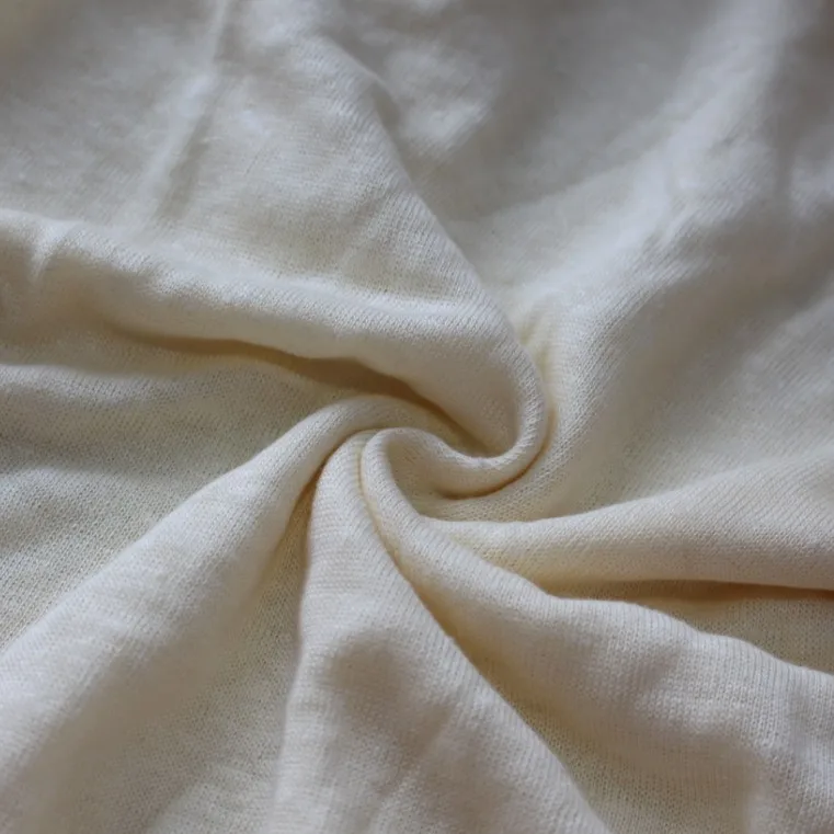 
100% hemp jersey fabric wholesale hemp fabric 