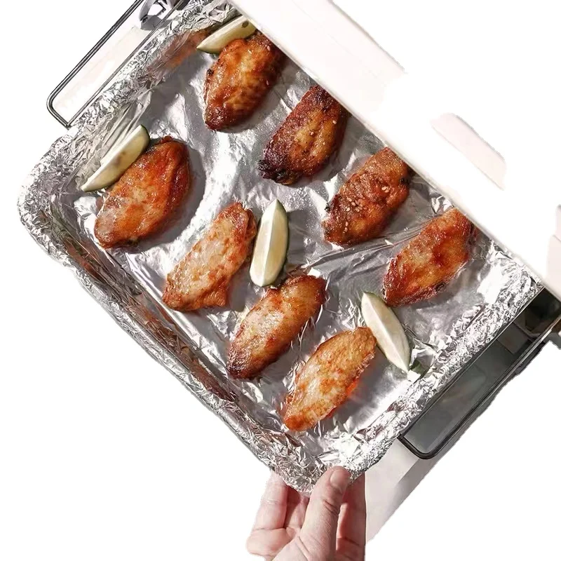 Manufacturer wholesale food grade aluminum foil H18 H22 H24 O 8011 aluminum foil price