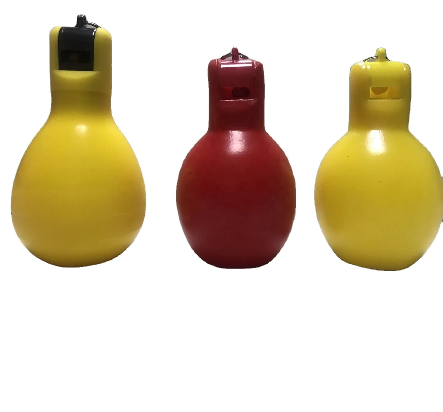 High quality customized hand squeeze whistle / funny sound whistle