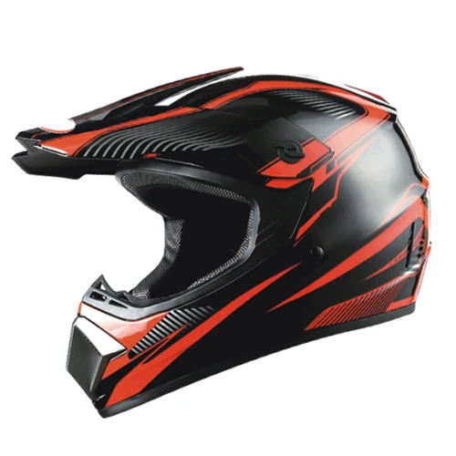 
Wholesale price fancy stylish pp material motorcycle black off-road helmets 
