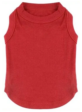 Wholesale plain pet Summer Clothes Dog Cat Tank Top T shirt