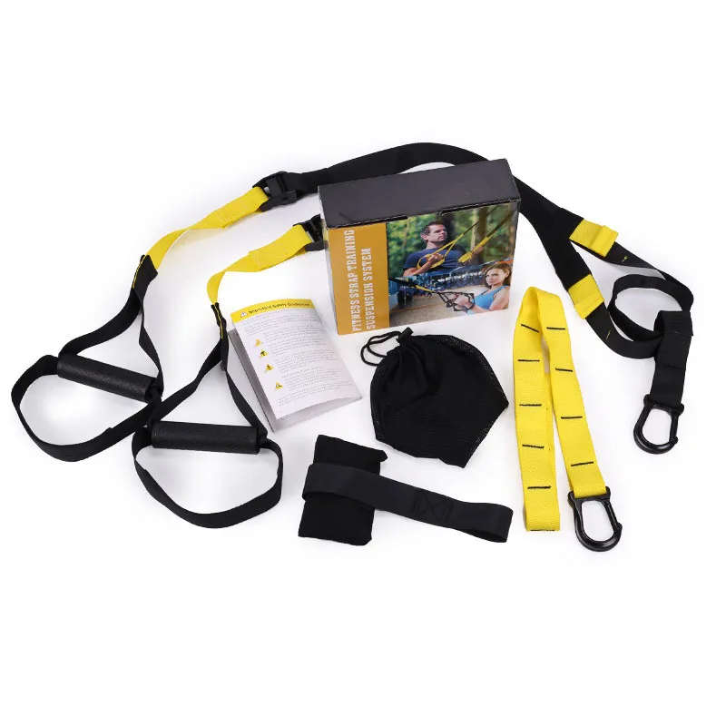 High Quality Nylon Multifunction Home Gym Durable Sling Trainer Strength Fitness P3 Suspension Trainer Straps