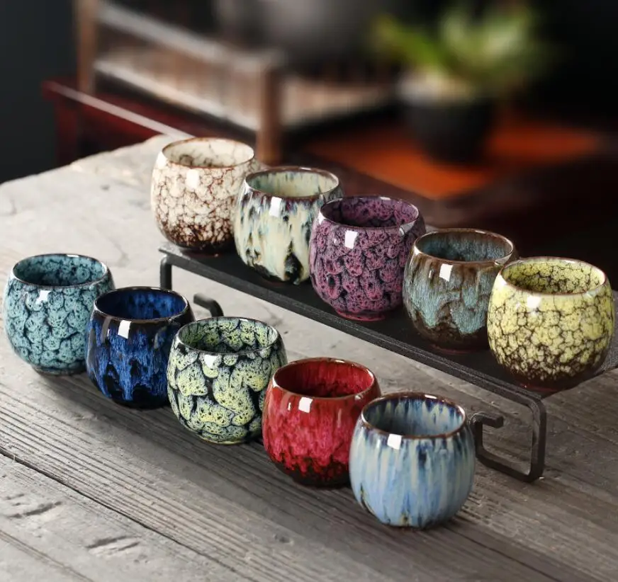 hot sale cheap japanese kung fu tea cup coffee mug ceramic glaze