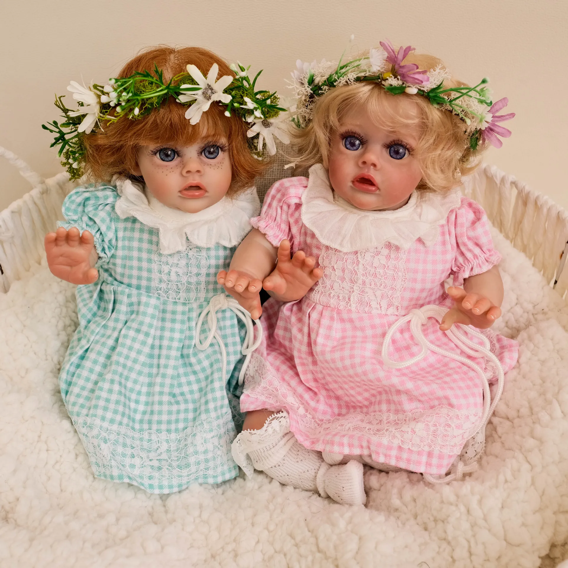 12 Inch Cute Silicone Reborn Baby Doll Lifelike Silicone Baby With Different Clothes Accessories kids toys dolls for girls