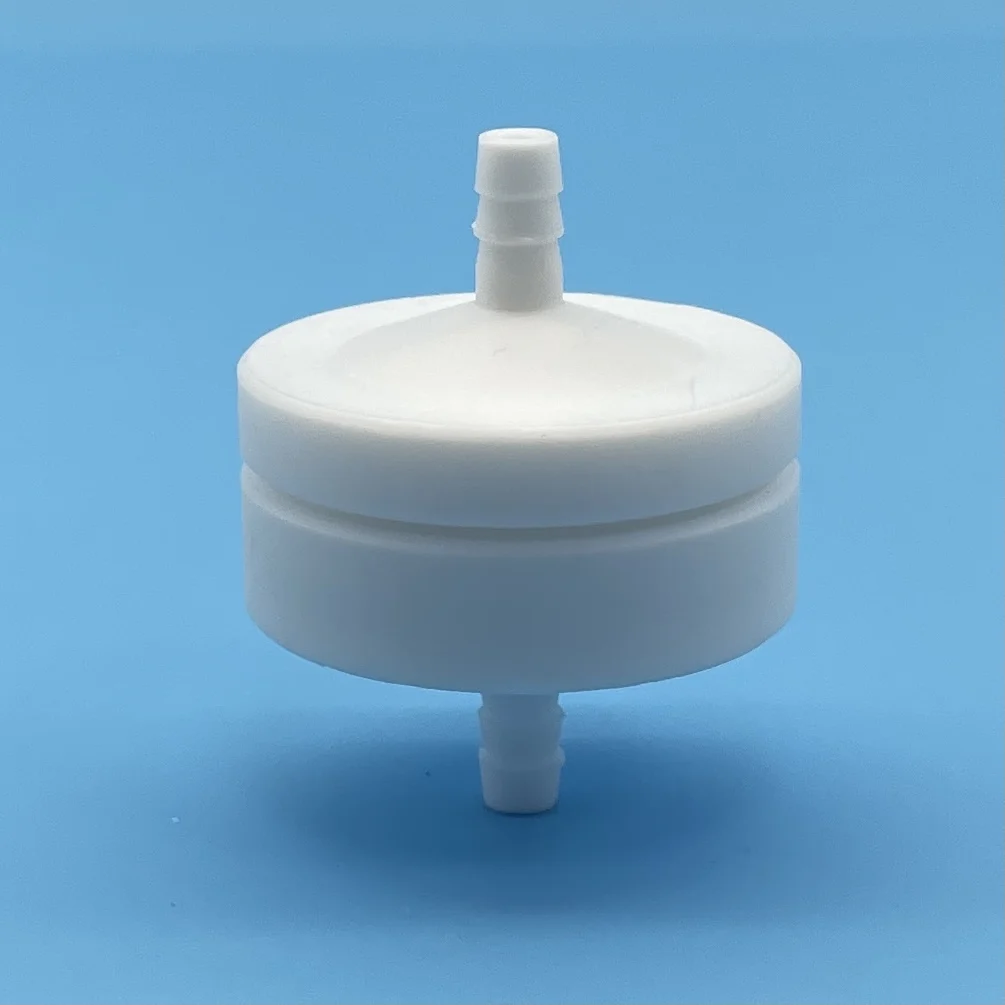 Lab use 25 mm  40 mm 47 mm PTFE Filter Holder for filter membrane with barb tip end