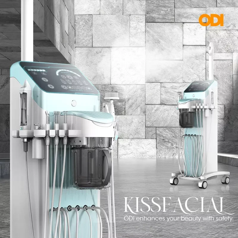 New Design 8  In 1 Skin Care Equipment Aesthetic Medicine Aqua Peel  Hydr Facial Machine