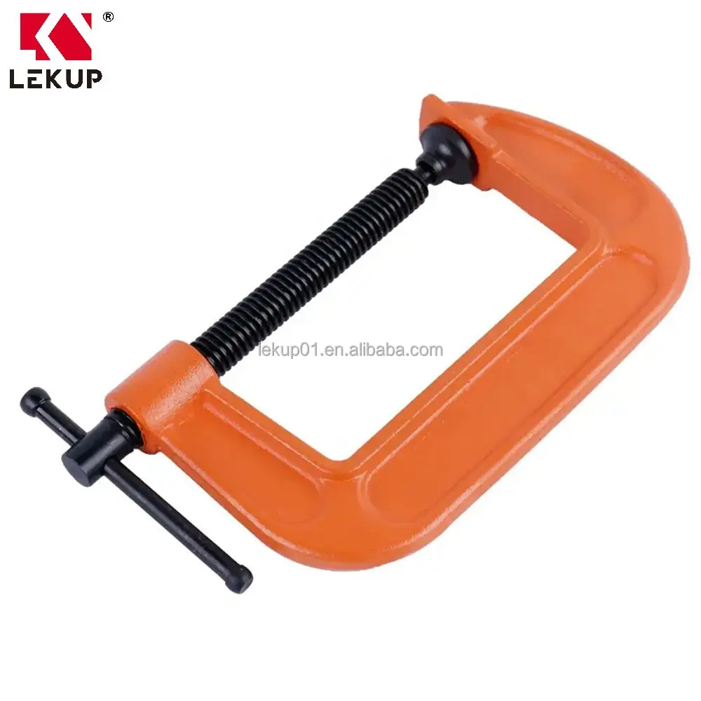 Woodworking Fixture G-type Clamp Casting Clamp Universal Heavy Duty Strong and Quick Fixing and Positioning Woodworking G Clamps