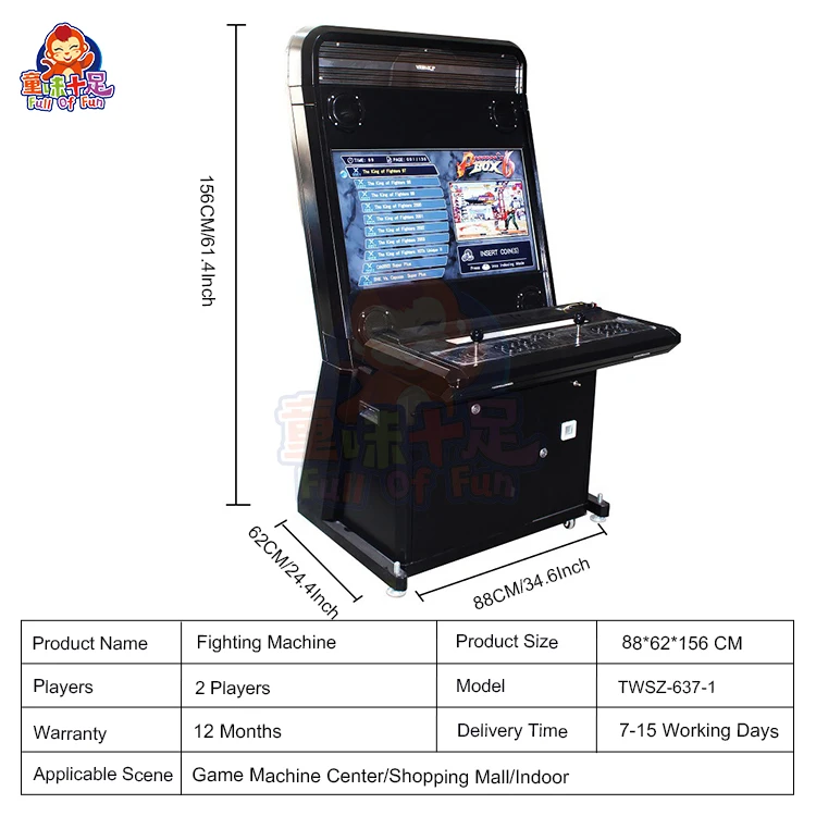 2024 Durable Vewlix Arcade Machine with Sanwa Joysticks