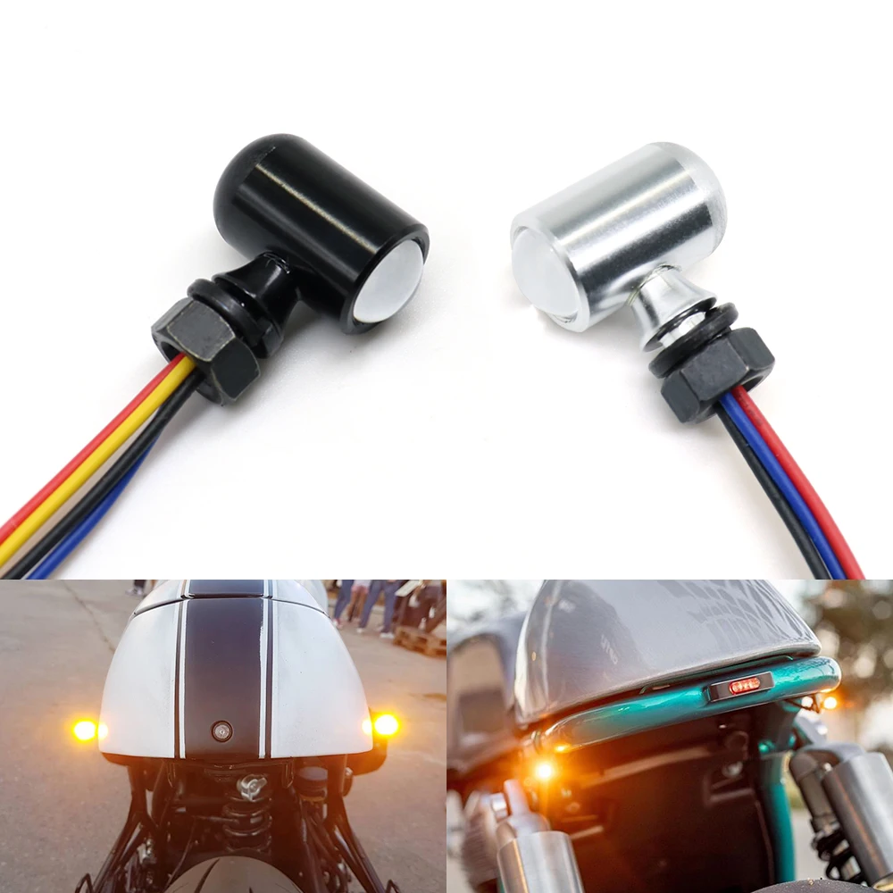 3 In 1 New Multifunction Blinker Led Brake Light Motorcycle Rear Turn Signal Tail Lights