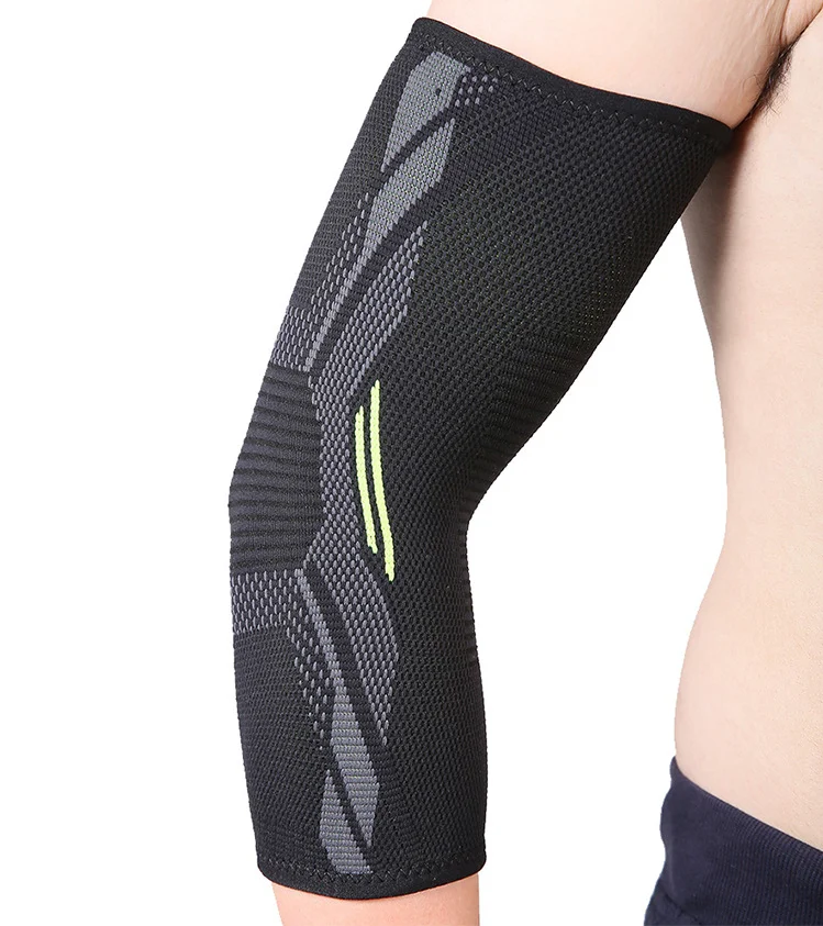 Lower price Sport Brace Pads Adjustable Elbow Guard Support Neoprene Strap Compression Sleeves Gym Protective Equipment