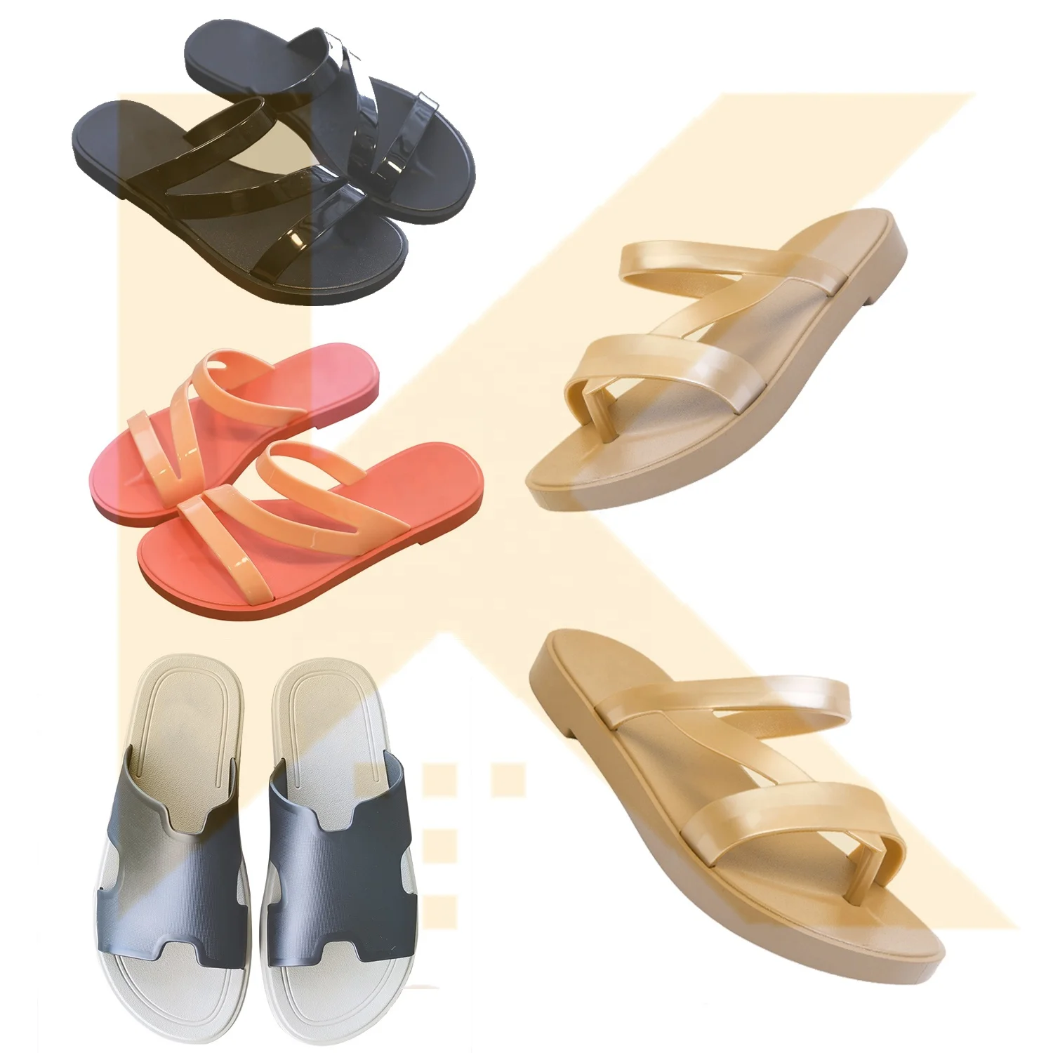 KT-618 Rotary PVC Slipper Machine Shoes Production Line