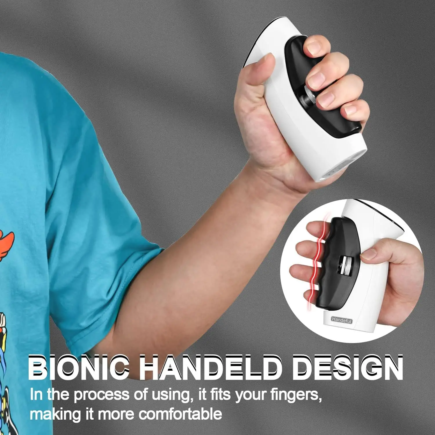 2 in 1 Electronic Digital Hand Dynamometer Grip Trainer Arm Fitness Hand Strengthener