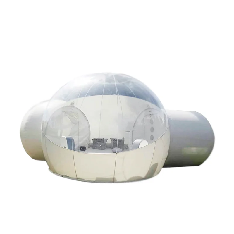 Bubble tent house outdoor clear inflatable bubble camping tent Dome clear NanXiang bubble tent house for camping