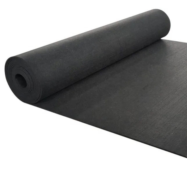 Rubber underlay mat Flooring Soundproof Rubber Carpet Underlay Acoustic Underlayment
