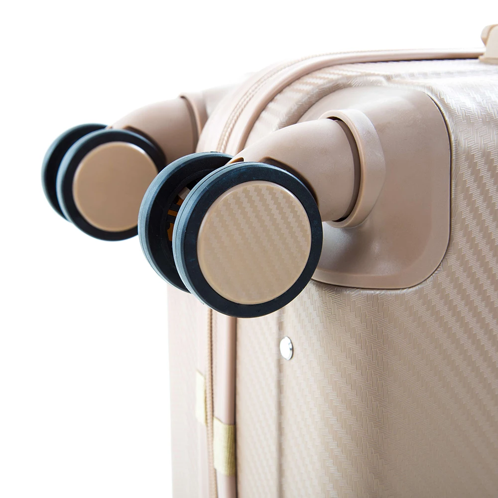 Самые модные сумки на колесиках из АБС-пластика для переноски чемоданов 12, 14, 20, 24, 28 дюймов, наборы чемоданов с сумками для макияжа