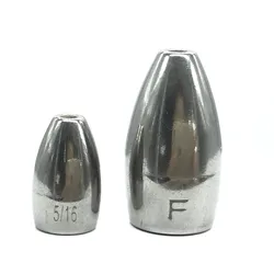 Tungsten Flipping Unpainted Different Size Tungsten Flipping Weight