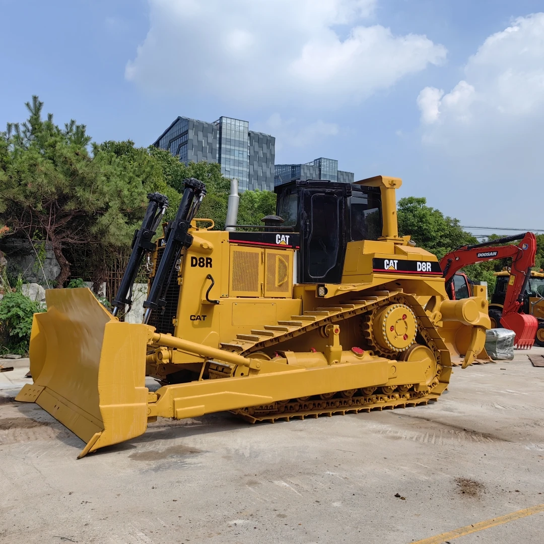 New Arrival Used Bulldozers CAT D8R Crawler Bulldozers in Stock Heavy Duty Machinery Equipment Caterpillar CAT D8R for Sale