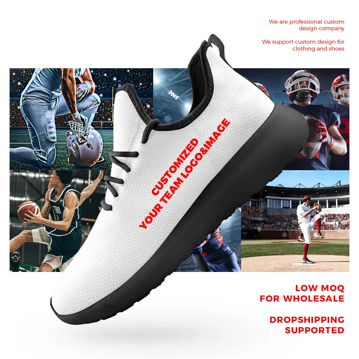 Custom Walking Style Shoes Casual Sneaker Flat Walking Style Shoes Price Sneakers For Men Adult Fly-Knit Shoes