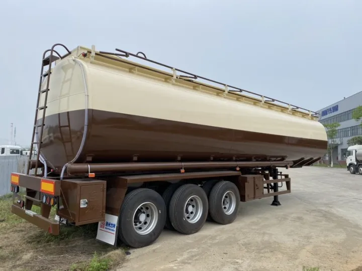 Высокое качество КИСЛОТЫ ТАНКЕР 300bbl емкость 80т полный вес нагрузки 3 отделения специально для