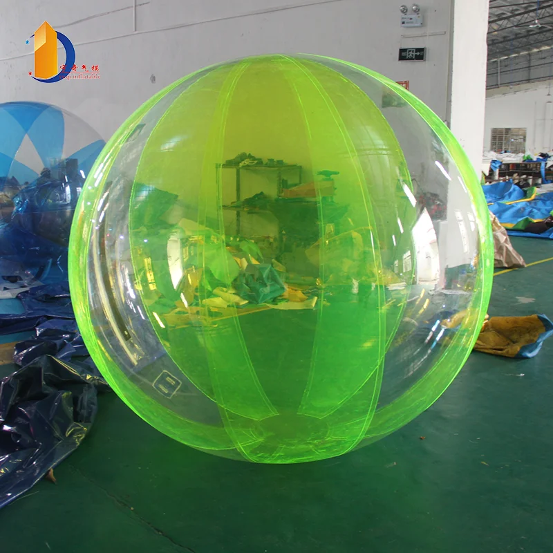 YUQI 1.5M Water Walking Ball Roll Ball PVC Zorb Ball Tizip Zipper With Air Blower