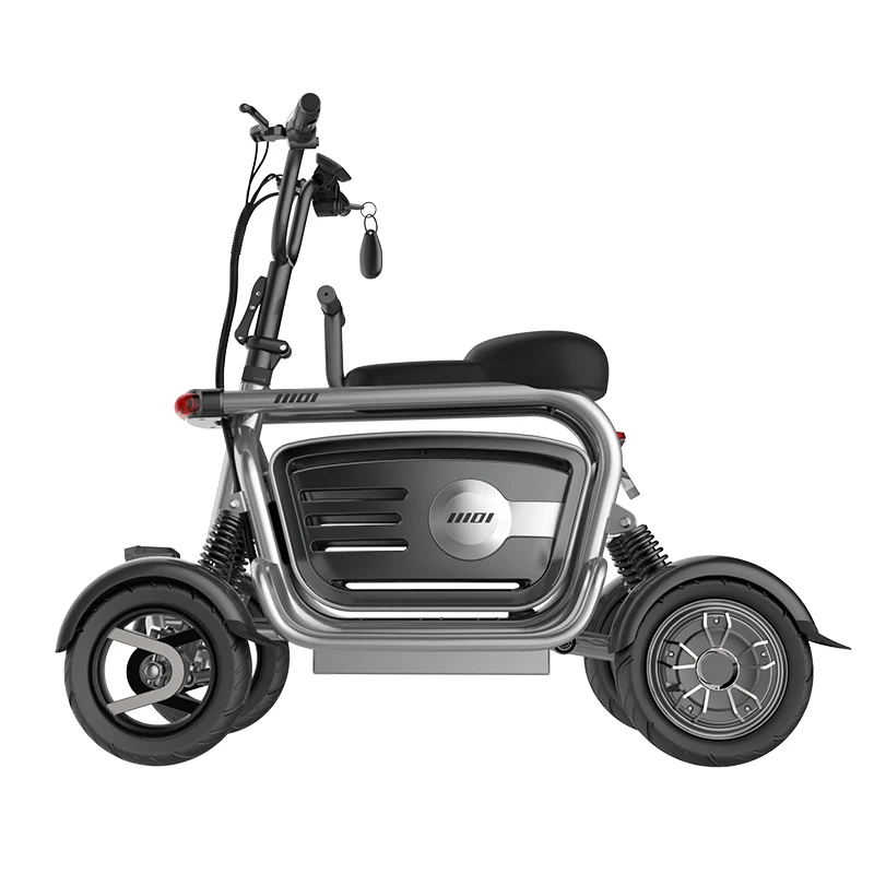Foldable perfect travel transformer 4 wheel electric golf mobility scooter 800 watts for elderly adult