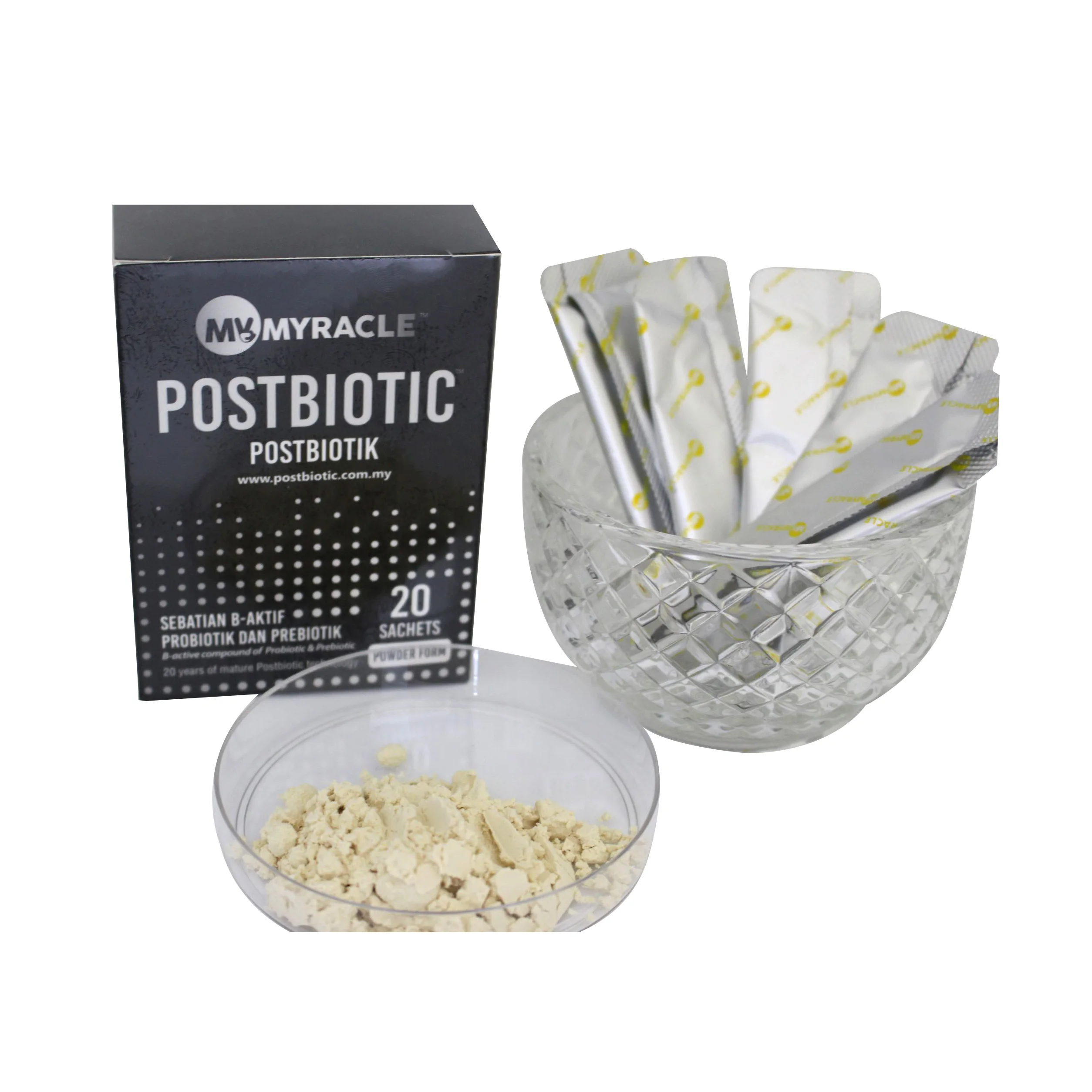 New Arrive Cheapest Price Postbiotic Original Flavor Powder Form 5g Per Sachet Packaging 24 Months Shelf Life Halal Certified