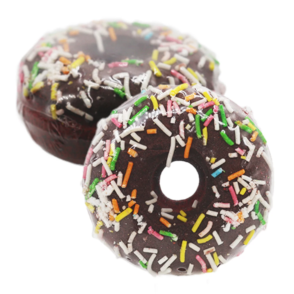 Private Label Essential Oil Ball Fizzer candy donut bath bomb for kids with toys inside