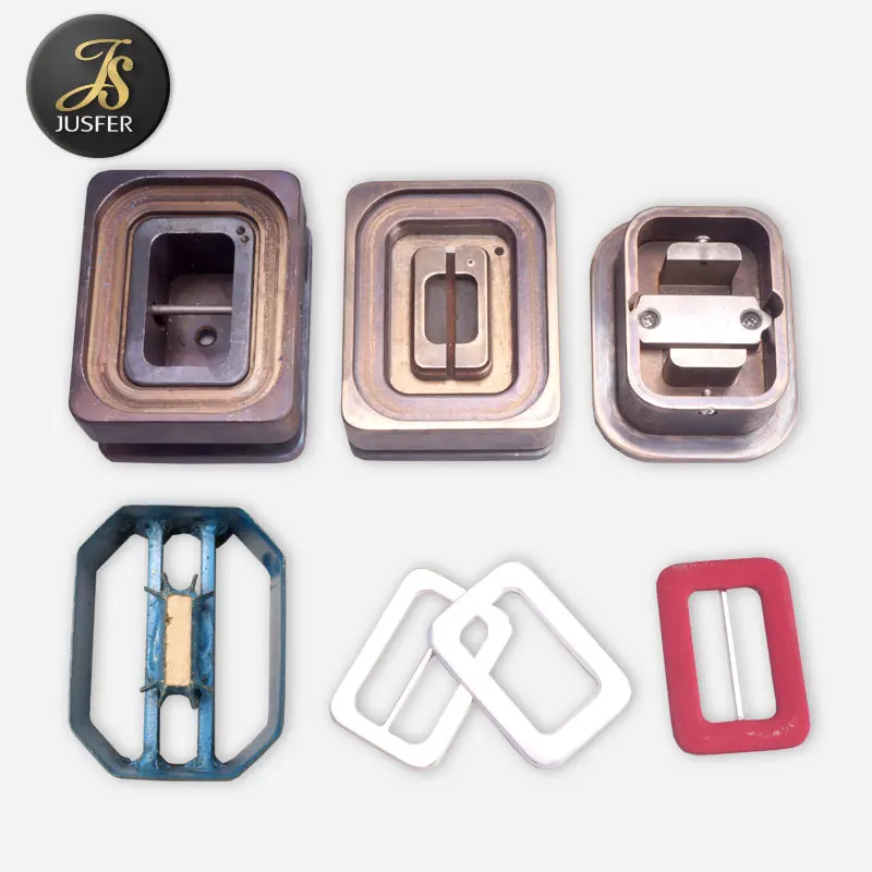 Fabric covered fabric cover buckle mould belt buckle press tool