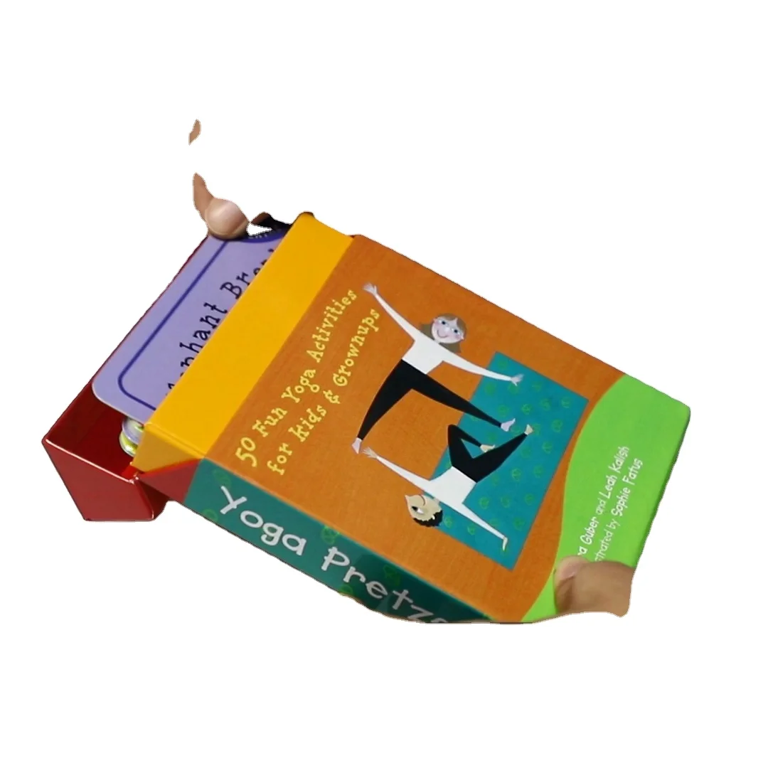 Custom phonics alphabets printing children flash card educational set