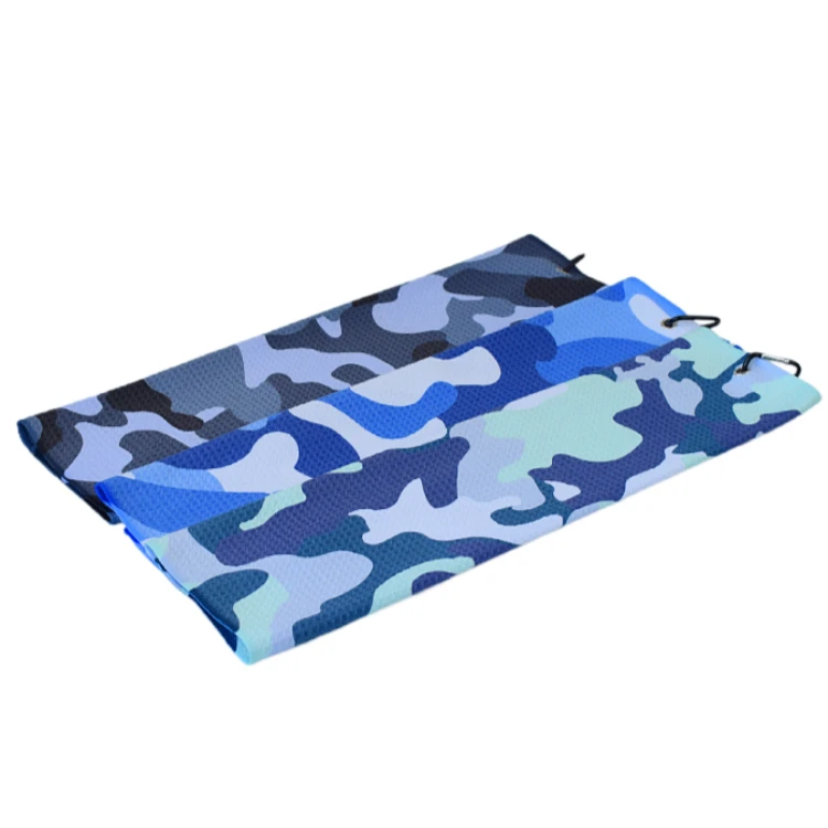Manufacturers selling microfiber printed golf ball towels for  exquisite and durable