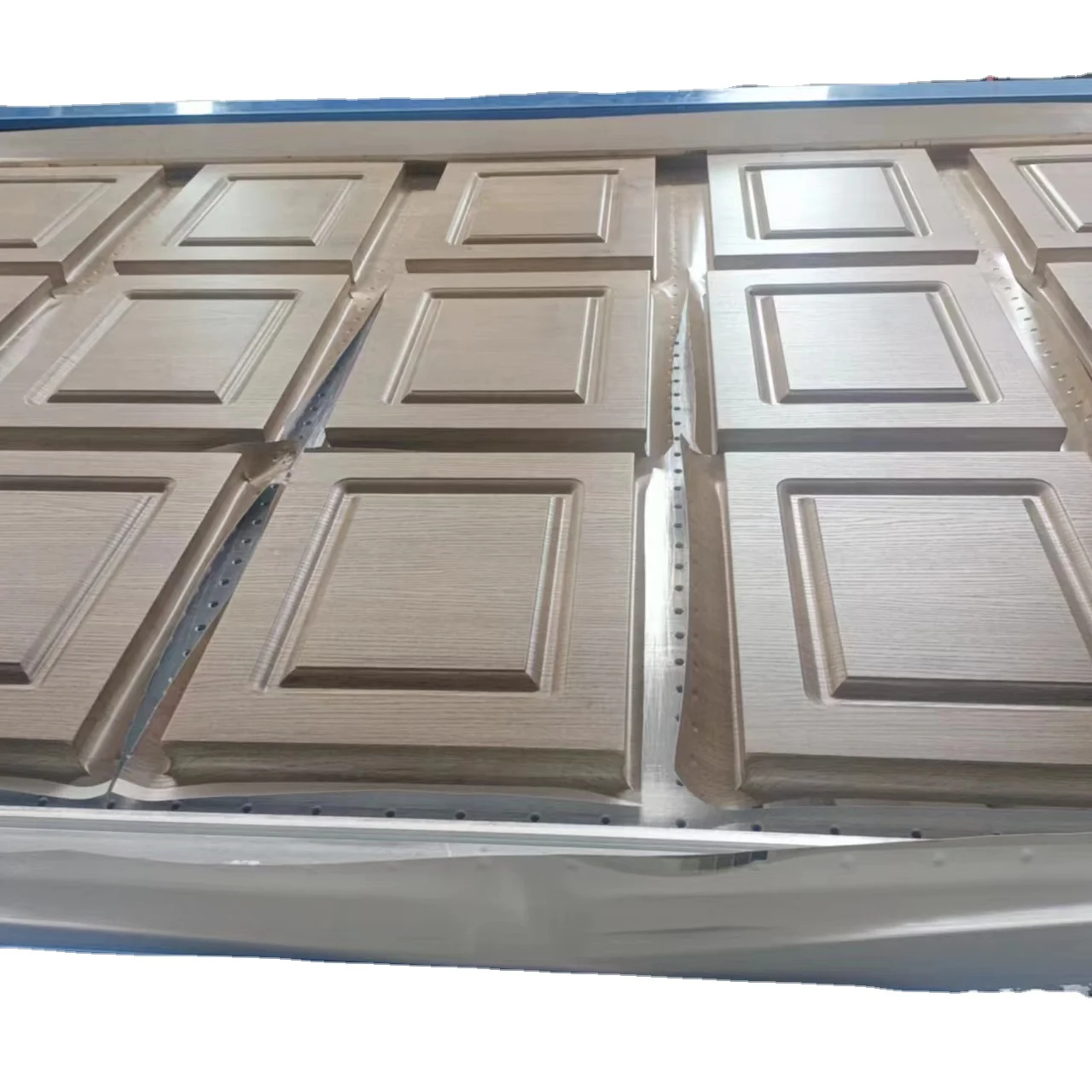 cabinet door pvc covered  mdf  door for  kitchen cabinet