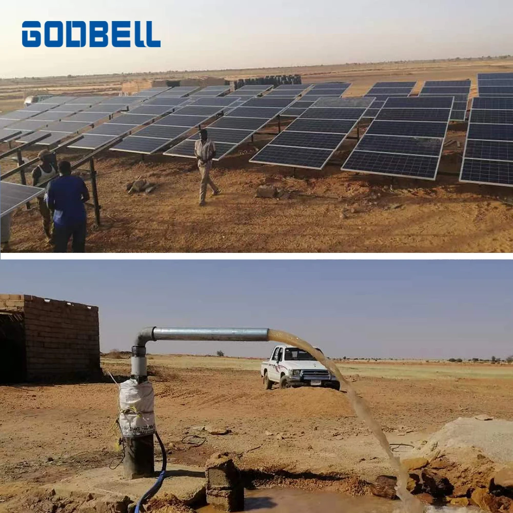 40HP 60HP 75HP 100HP Complete Solar Water Pumping Farm Irrigation System