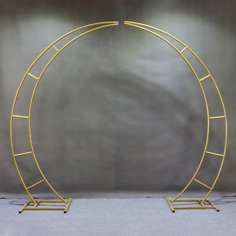 Birthday Party Decoration Gold Metal Wedding Decoration Supplies Wedding Arch Stand Backdrop