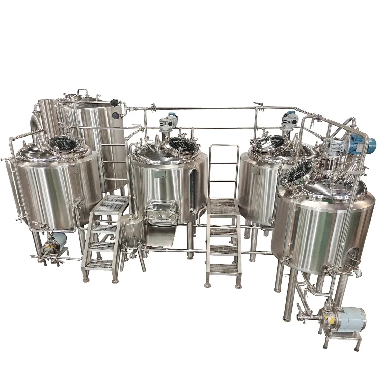Top Sale 500L Brewhouse Whole Set Beer Brewing System Brewery Equipment