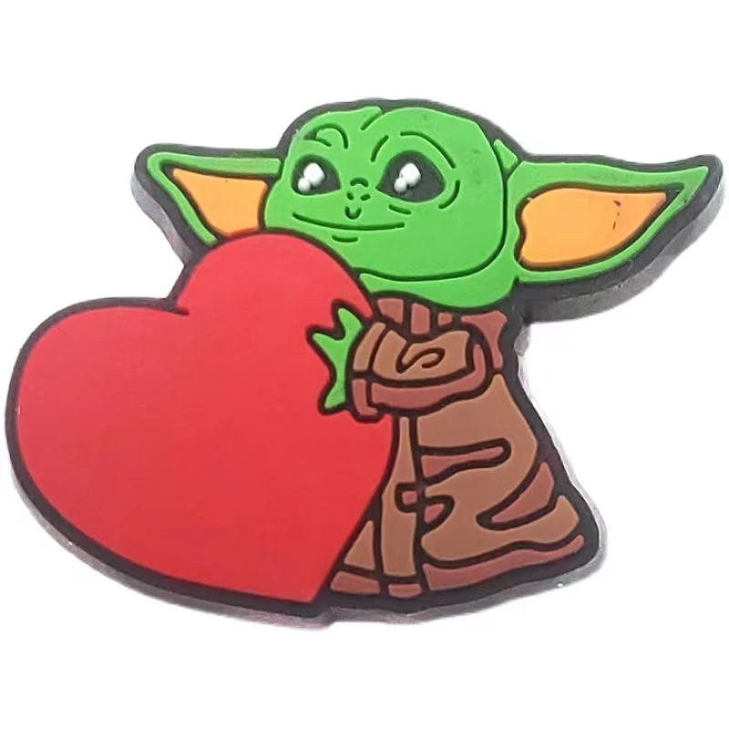 Wholesale High Quality PVC Shrek Shoe Charm Custom Design for New Shoe Decoration Hot Sale Shoe Accessories