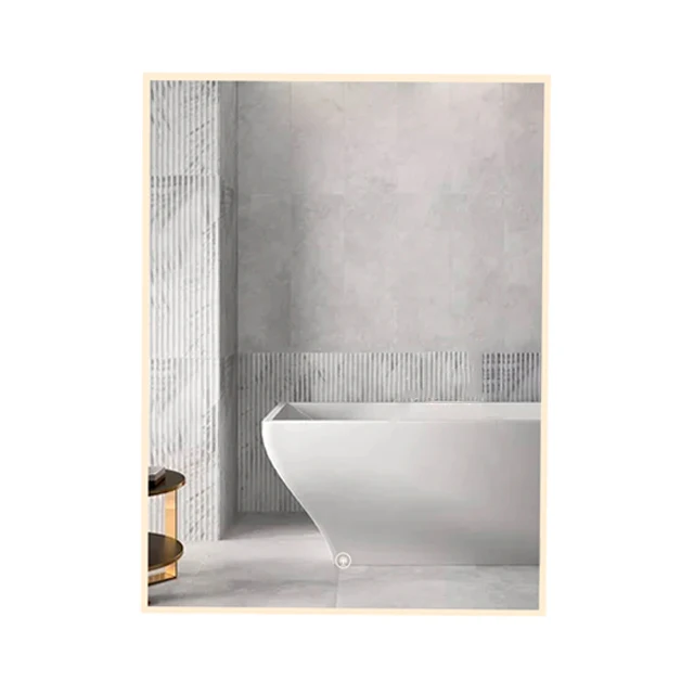 
 Wholesale Factory High Performance Sensor Induction Clock Function Bathroom Mirror With LED Light  