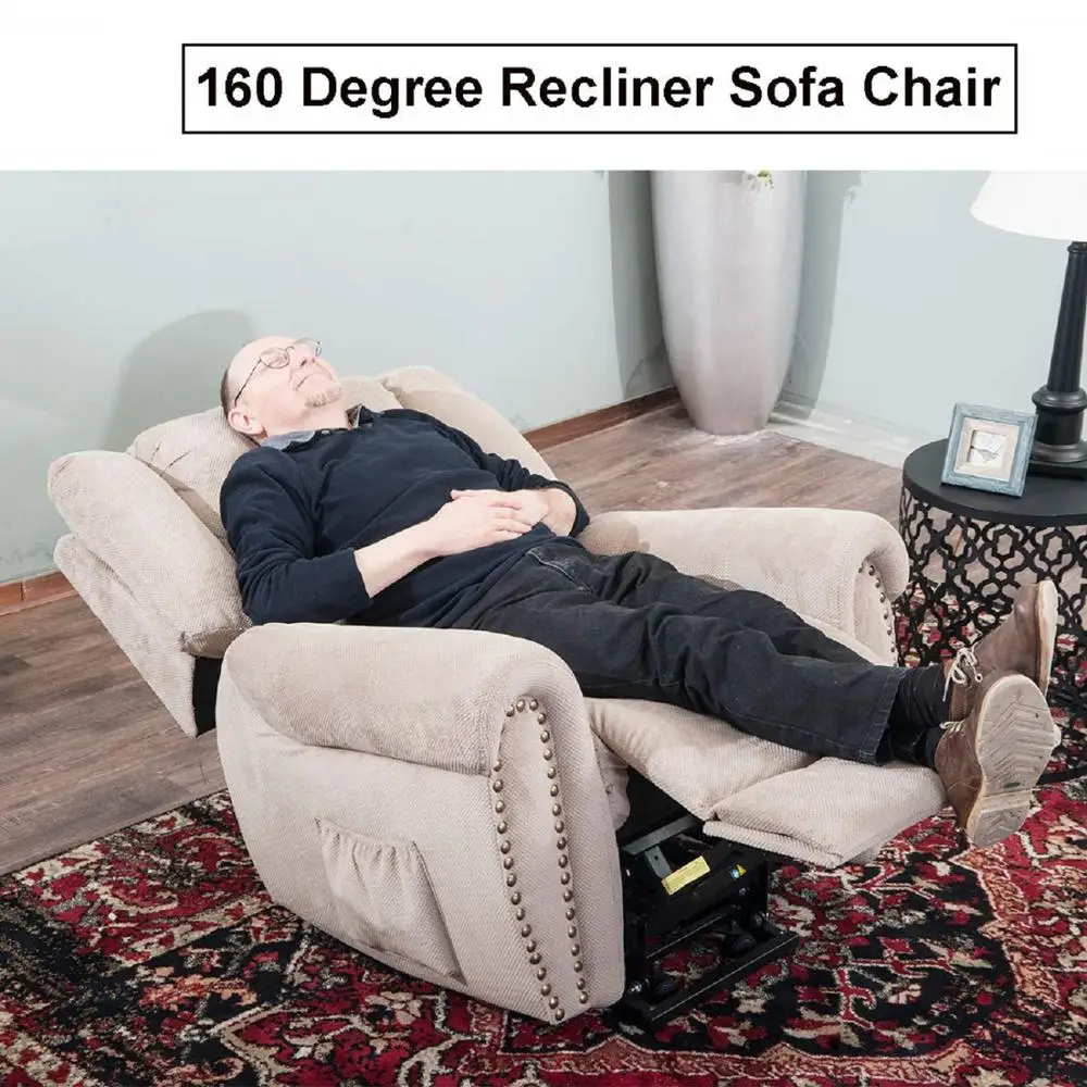 JKY Furniture ZOY China Morden Single Electric Lift Recliner Chair With Side Pocket