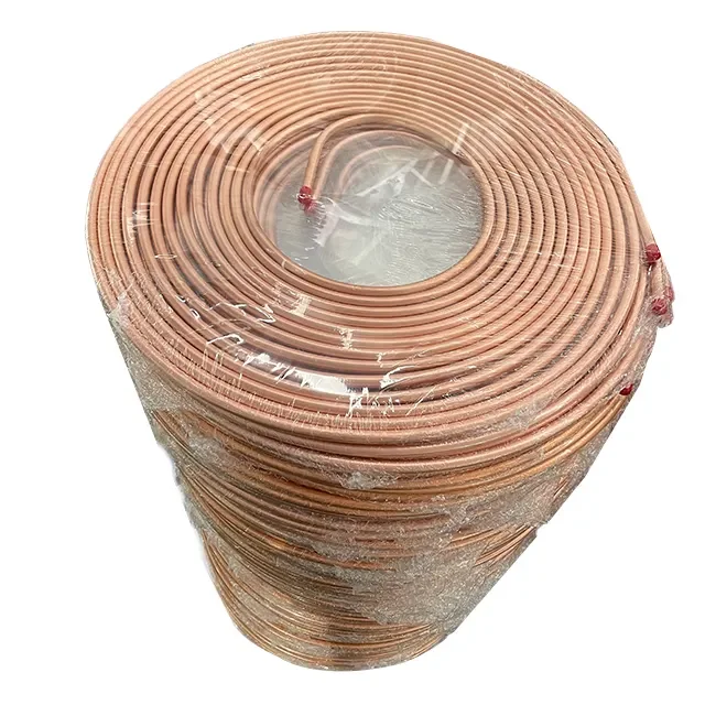 Prime Quality Pair Coils Air Conditioner Ac Pe Insulated Copper Pipe Copper Tube pipe