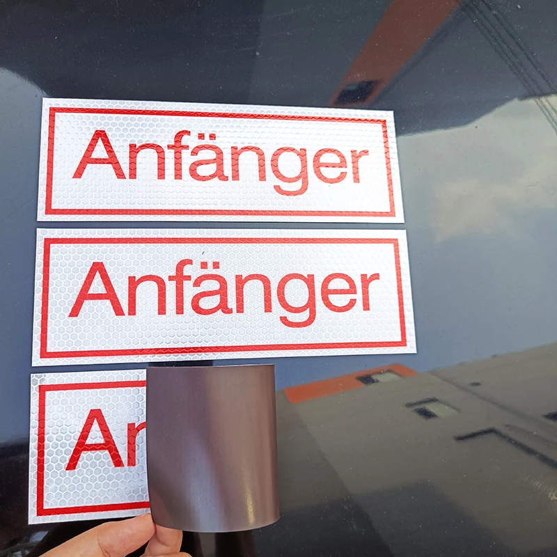 Custom Die Cut Magnetic Car Door Vehicle Bumper Magnet Sticker