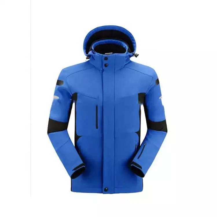 Outdoor food delivery waterproof jumper breathable fleece thick mountain casual windproof jacket for deliverymen