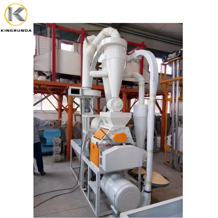 300-400kg/hour high Standard Grain Wheat Flour Mill Machine