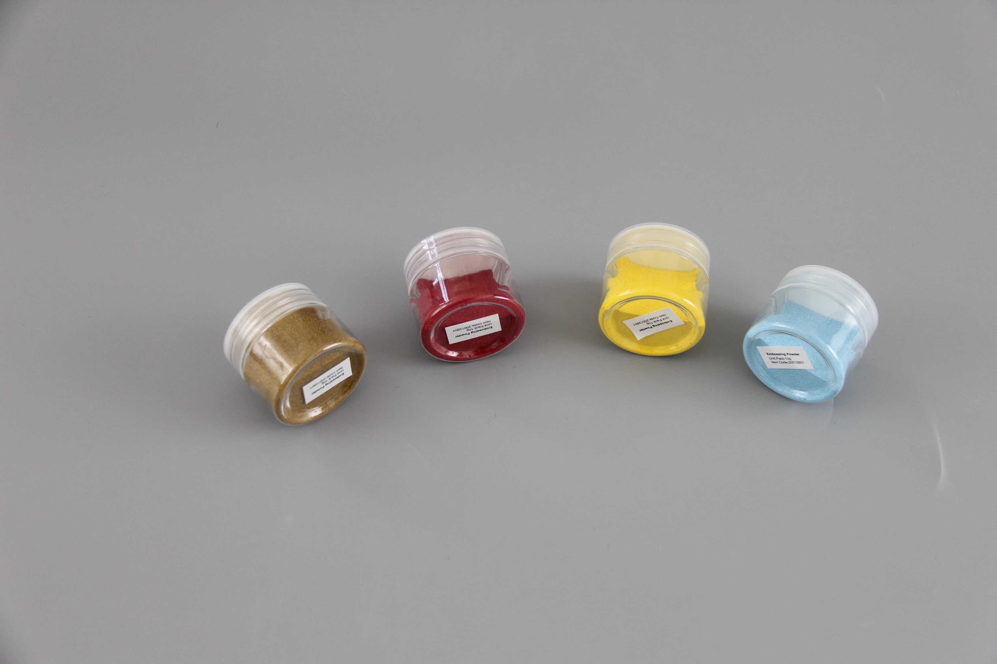 The best-selling art rainbow color series features high-tech embossed powder