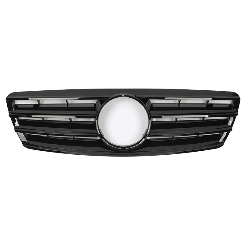 High quality  All Black car grille for Benz C-class W203