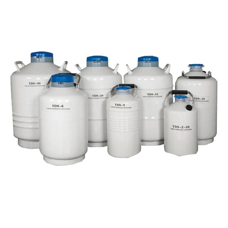 YDS-30 liquid nitrogen tank with canisters for cryogenic storage biological materials